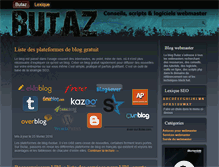 Tablet Screenshot of butaz.com